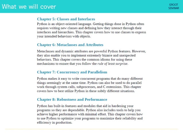 Effective Python | PPT