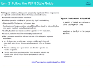 Effective Python | PPT