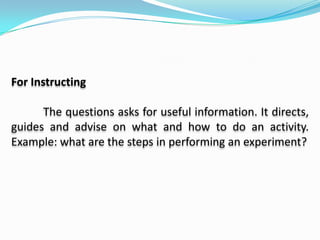 Effective questioning | PPTX