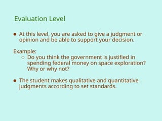 Advancing Questions Examples Effective Questioning techniques in classroom.ppt
