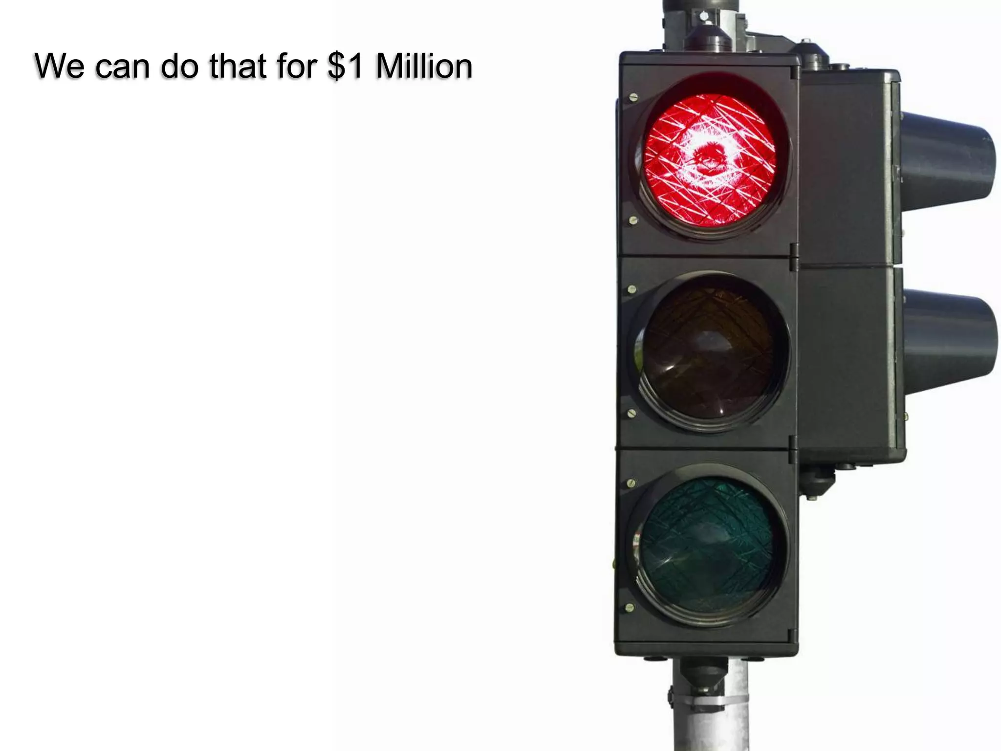 We can do that for $1 Million




                                © 2011 Ruven Gotz
 