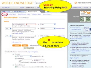 Cited By
Searching Using WOS




Use   *   to retrieve
Fiber and fibre
 