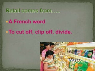 A French word
To cut off, clip off, divide.
 