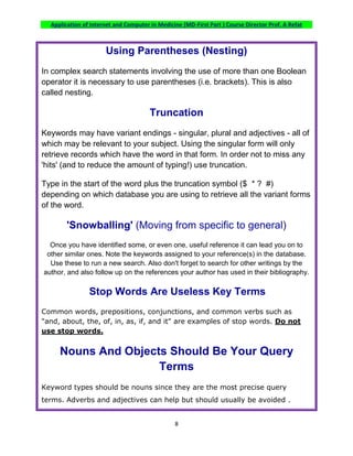 Formulating an Effective Search Query | PDF