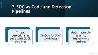 Effective Security Operations Center (SOC) A Modern, Strategic, and ...