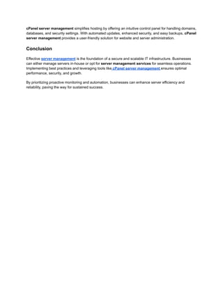 Effective Server Management_ Optimize, Secure, and Scale.pdf