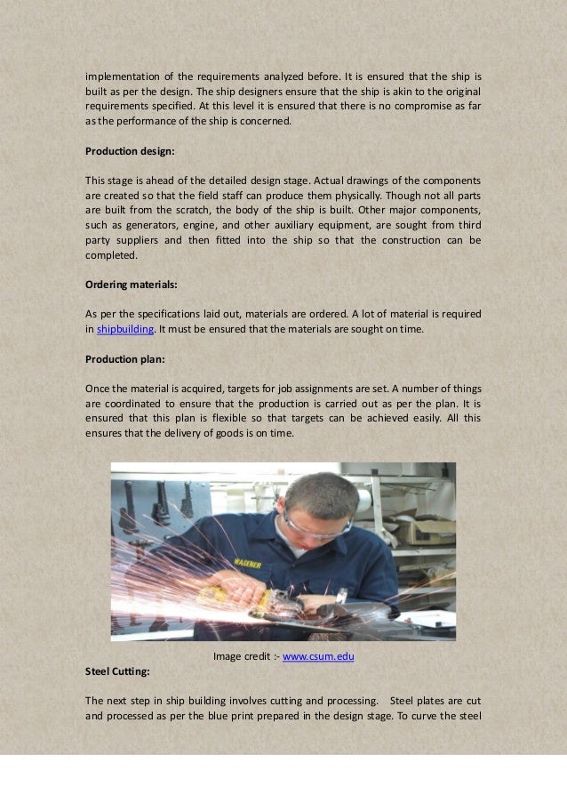 Effective shipbuilding steps that every engineers should know