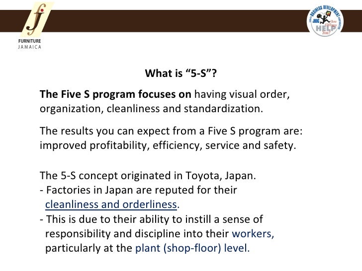 Effective Shop Floor Oranization