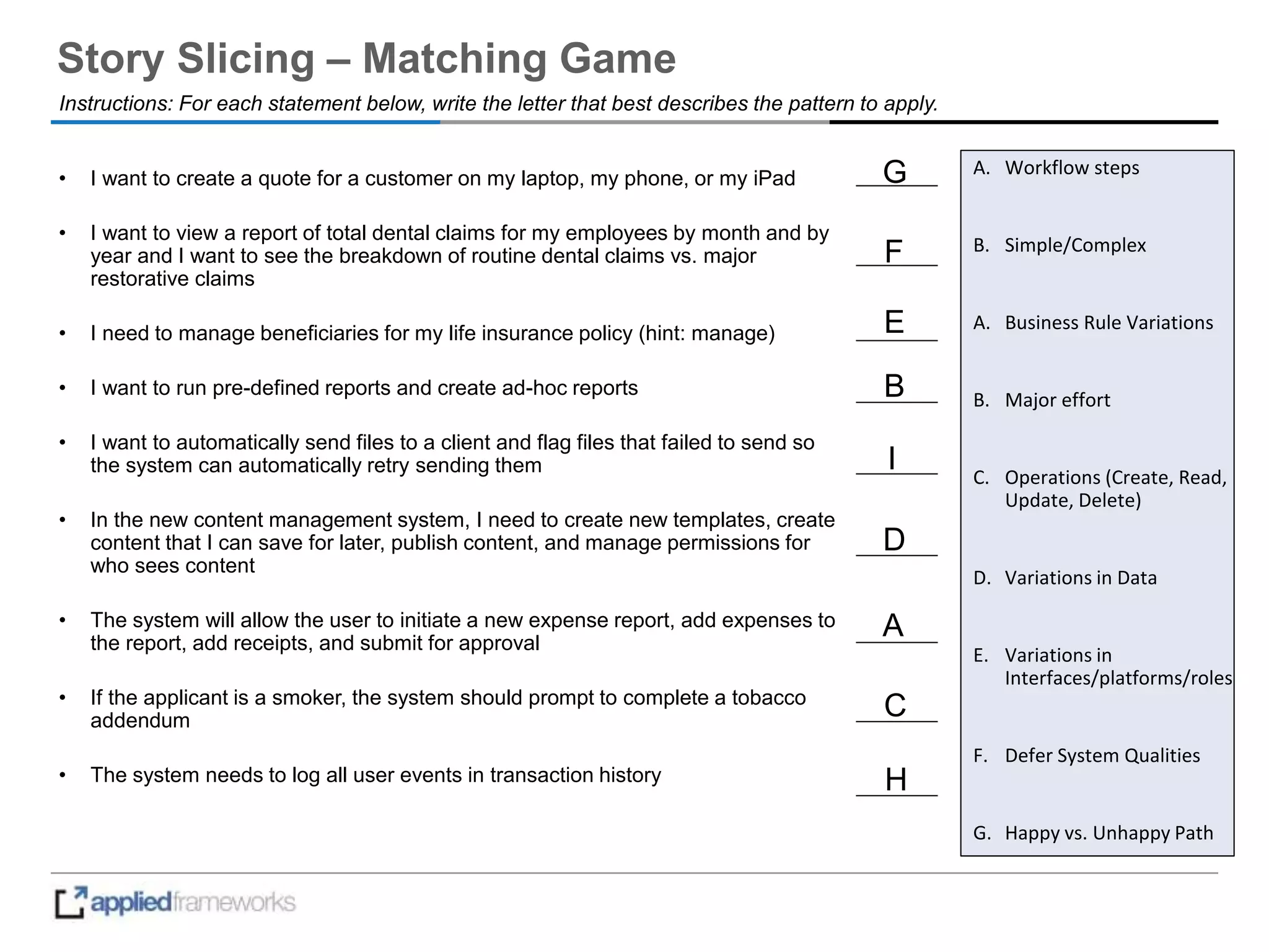 Vertical Story Slicing Takes the Cake! | PPTX | Home Utilities ...