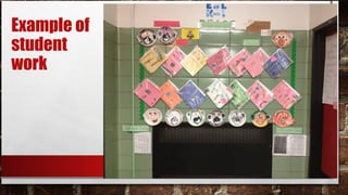 Example of
student
work
 