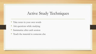 Effective Study Habits for Students.pptx