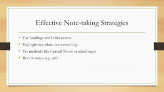 Effective Study Habits for Students.pptx