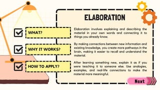 EFFECTIVE STUDY HABITS PRESENTATION and TIPS | PDF