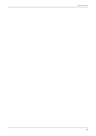 15
EFFECTIVE TEACHING
 