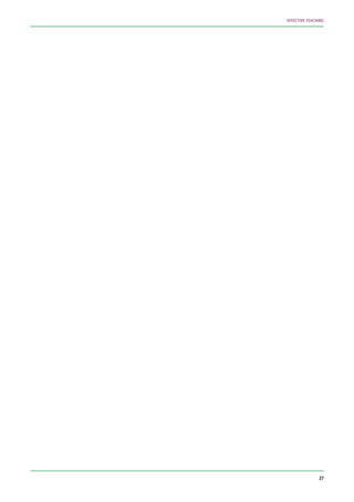 27
EFFECTIVE TEACHING
 