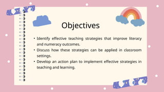 Effective Strategies for Teaching Beginning Reading and Numeracy Skills ...