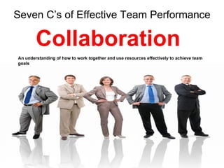 Effective team performance | PPT