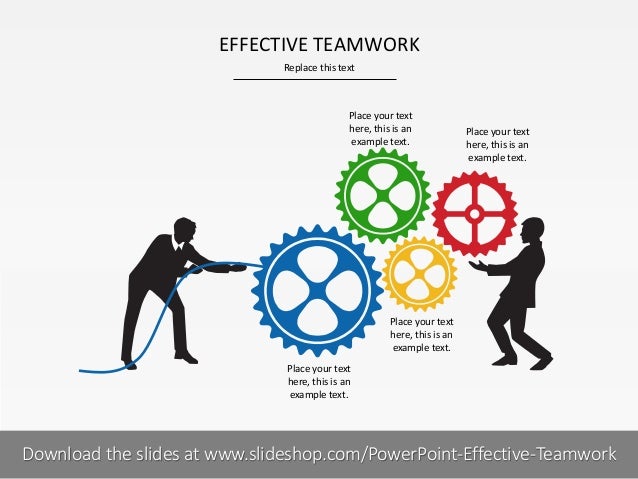 example of effective teamwork