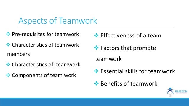 factors that promote the development of effective teamwork Advertisements: some of the factors affecting team effectiveness are shown as follows: while informal work groups often develop feelings of close affiliation among members, formal work groups sometimes do not develop such loyalty. factors that promote the development of effective teamwork Advertisements: some of the factors affecting team effectiveness are shown as follows: while informal work groups often develop feelings of close affiliation among members, formal work groups sometimes do not develop such loyalty.