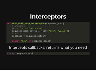 Effective testing with pytest | PDF