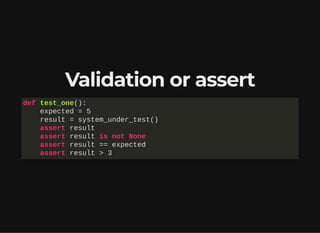 Effective testing with pytest | PDF