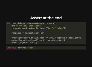 Effective testing with pytest | PDF