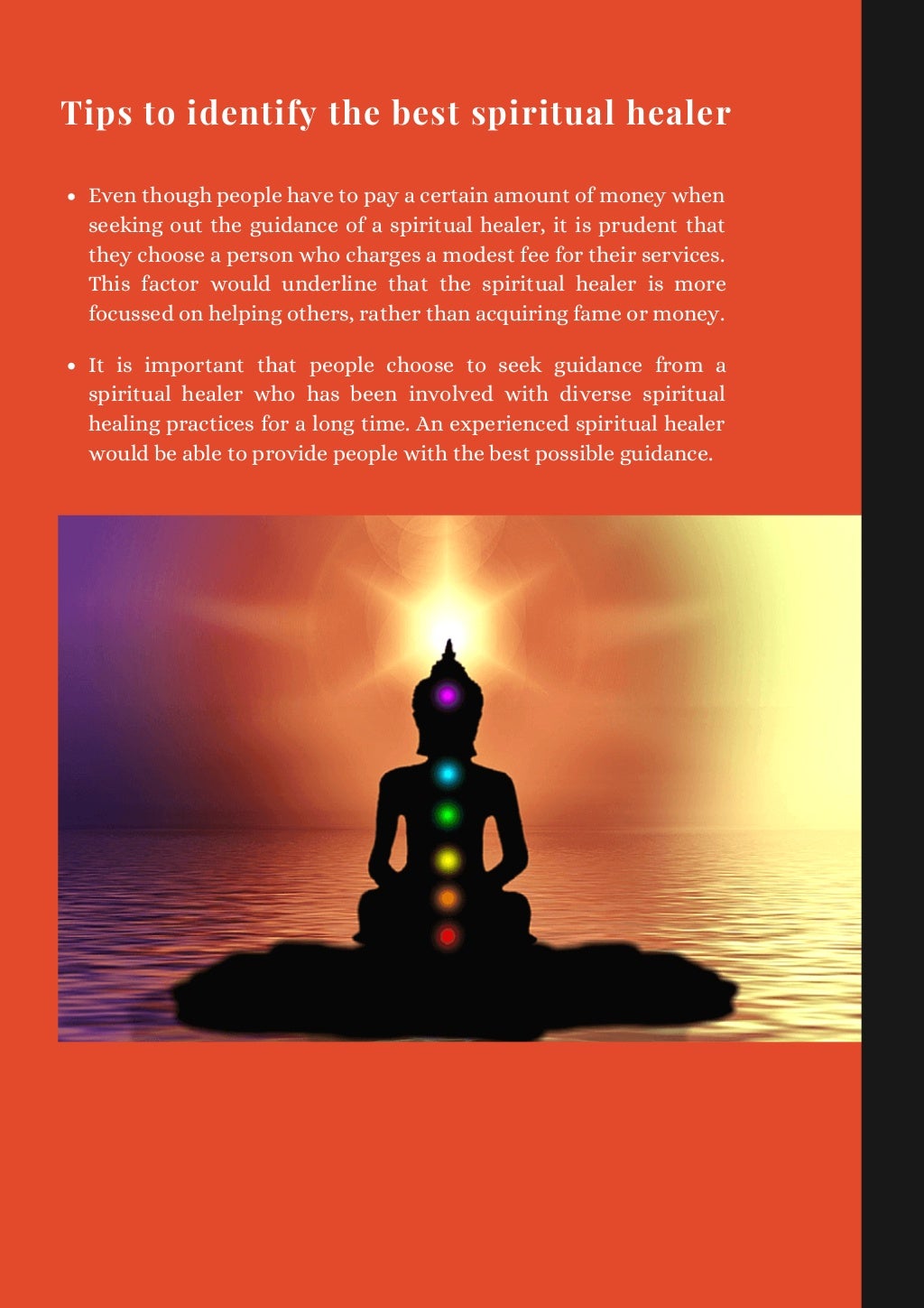 Effective Tips To Identify The Best Spiritual Healer