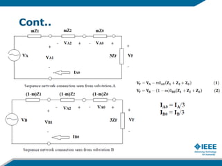 Effective two terminal single line to ground fault location algorithm | PPT
