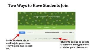 Effective Usage of Google Class room.pptx | Homework and Study | Education