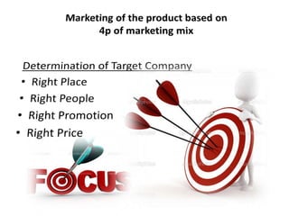 Effective use of marketing mix
