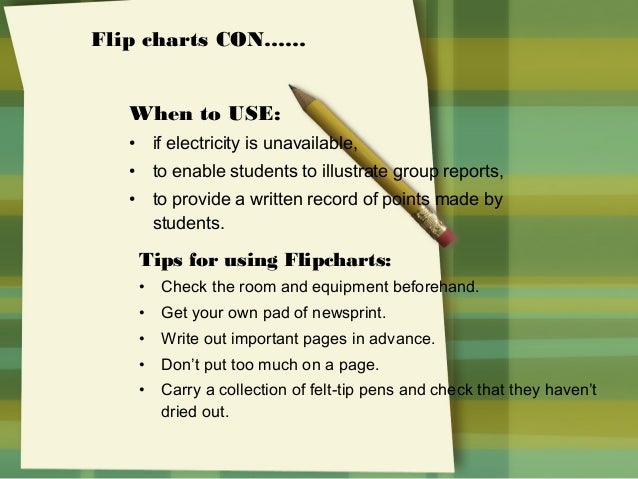 Uses Of Flip Charts