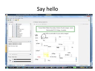 Say hello 