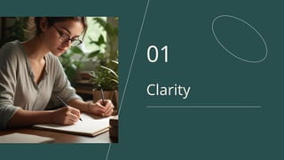Clarity
01
 