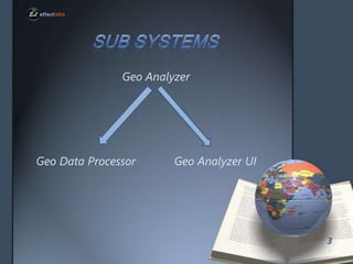 Geo Analyzer

Geo Data Processor

Geo Analyzer UI

3

 