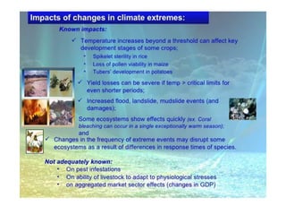 Effect of climate change on agriculture A Presentation By Mr Allah Dad ...