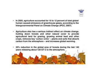 Effect of climate change on agriculture A Presentation By Mr Allah Dad ...
