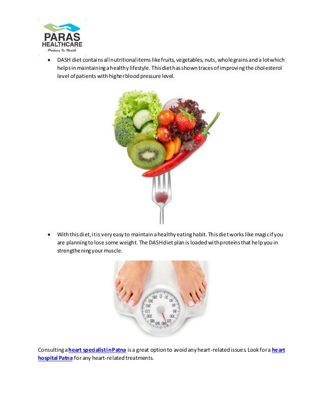 Effect of dash diet on hypertension