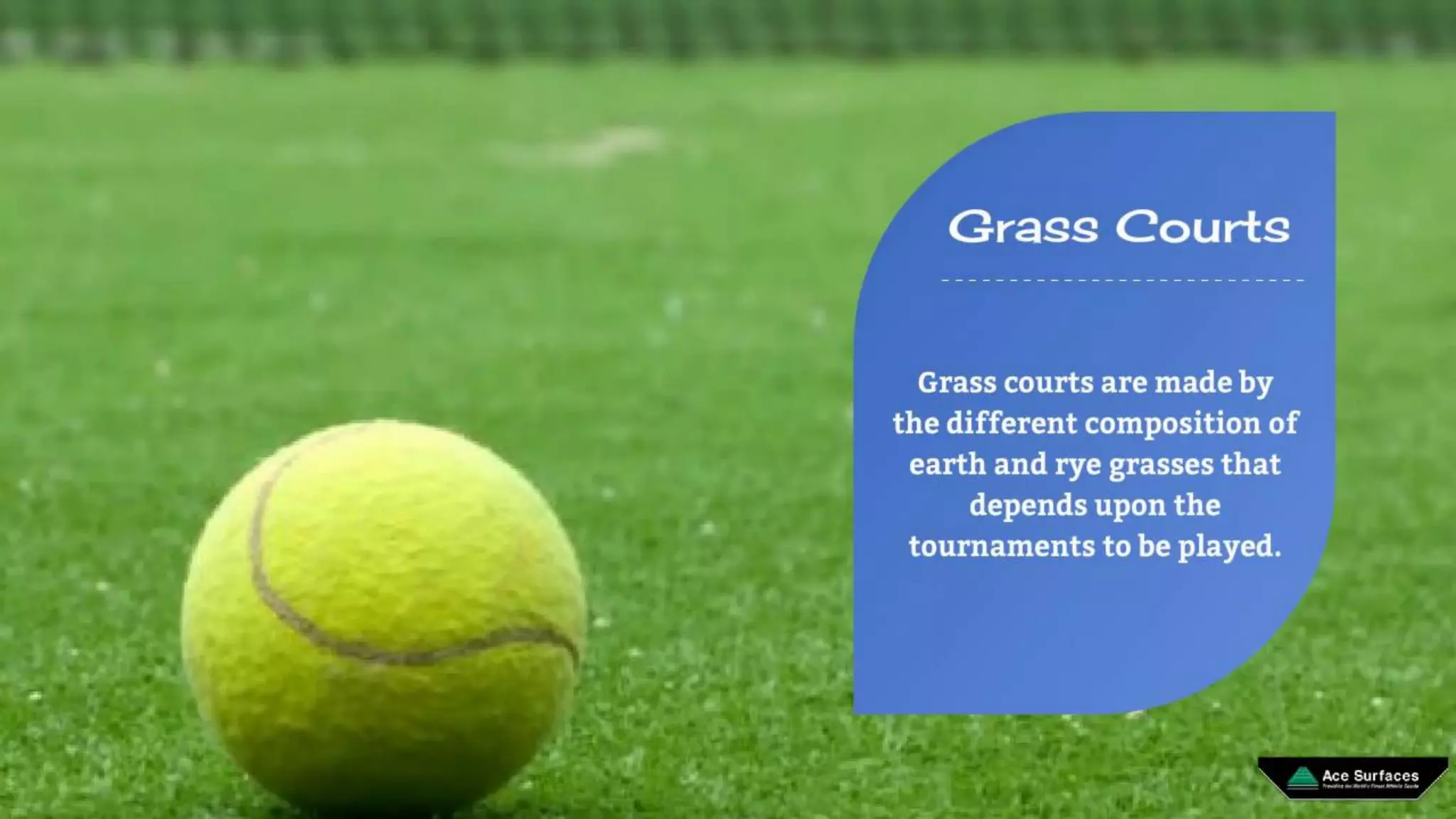 Effect Of Different Surfaces On The Game Of Tennis