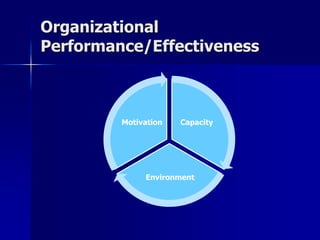Effect Of Employees Motivation On The Organizational Performance | PDF
