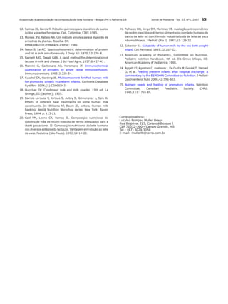 Effect Of Evaporation And Pasteurization In The