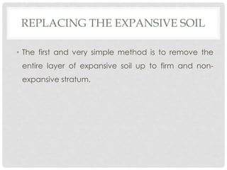 Effect of expansive soils on buildings and its prevention | PDF