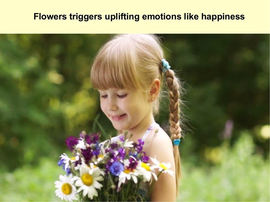Effect of flowers on human emotions