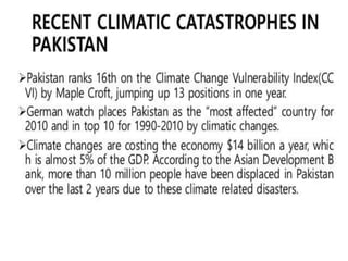 Effect of global warming on Agriculture By Mr Allah Dad Khan Visiting ...