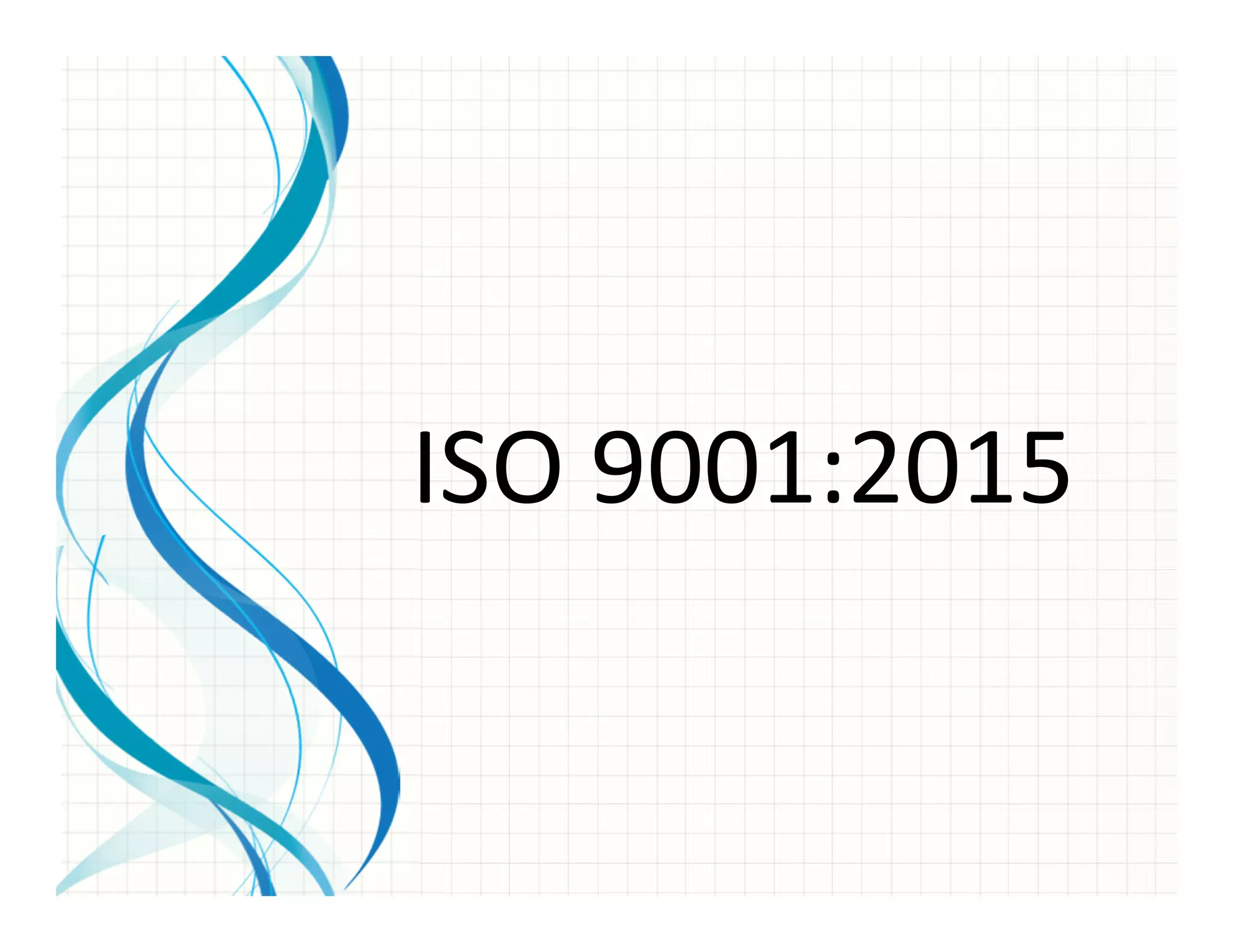 ISO 9001:2015
 