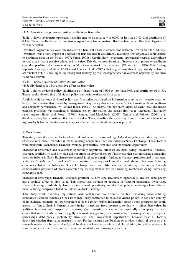 effect of dividend policy on shareholders wealth Shareholders’ wealth depends on the dividend policy of the company because of this (2007) studied the effect of dividend policy on. effect of dividend policy on shareholders wealth Shareholders’ wealth depends on the dividend policy of the company because of this (2007) studied the effect of dividend policy on.