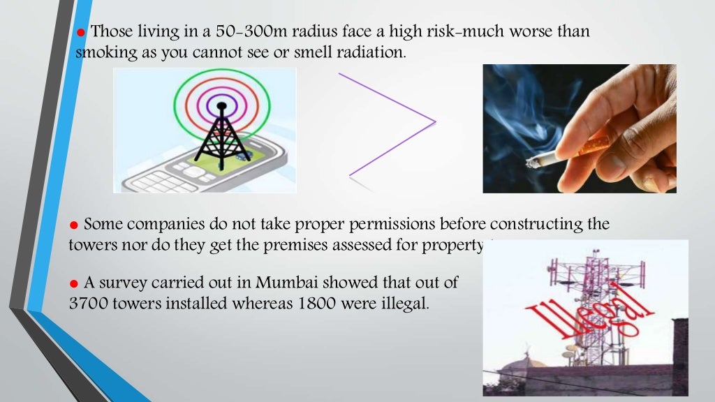 Effect of mobile radiation on health ppt