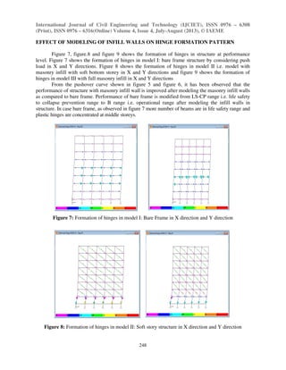 Effect of modeling of infill walls on performance of multi story rc ...