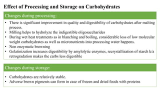 Effect of processing and storage on nutrients | PPTX