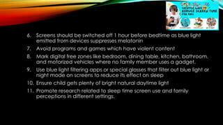 Effect of screen time on sleep in children.pptx