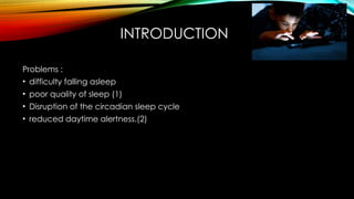 Effect of screen time on sleep in children.pptx